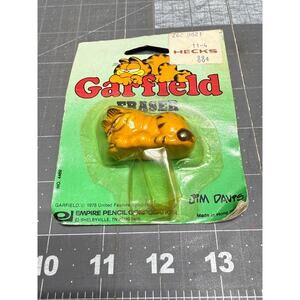 Vintage 1978 Garfield Eraser‎ Empire Pencil Corp Jim Davis